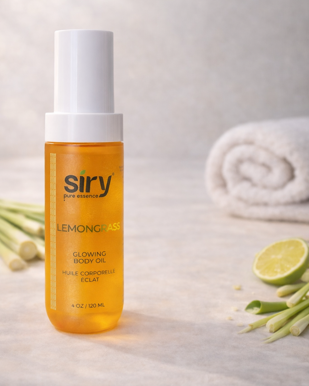 CITRONNELLE- Huile corporelle Éclat